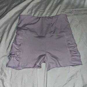 Purple Biker Shorts